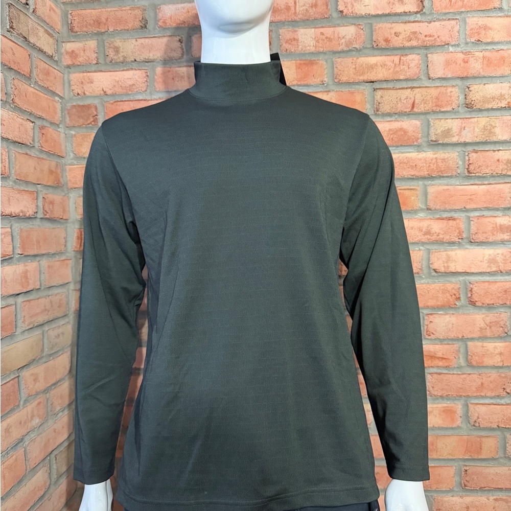Liz Clairborne Mock Neck Men’s Shirt, XL